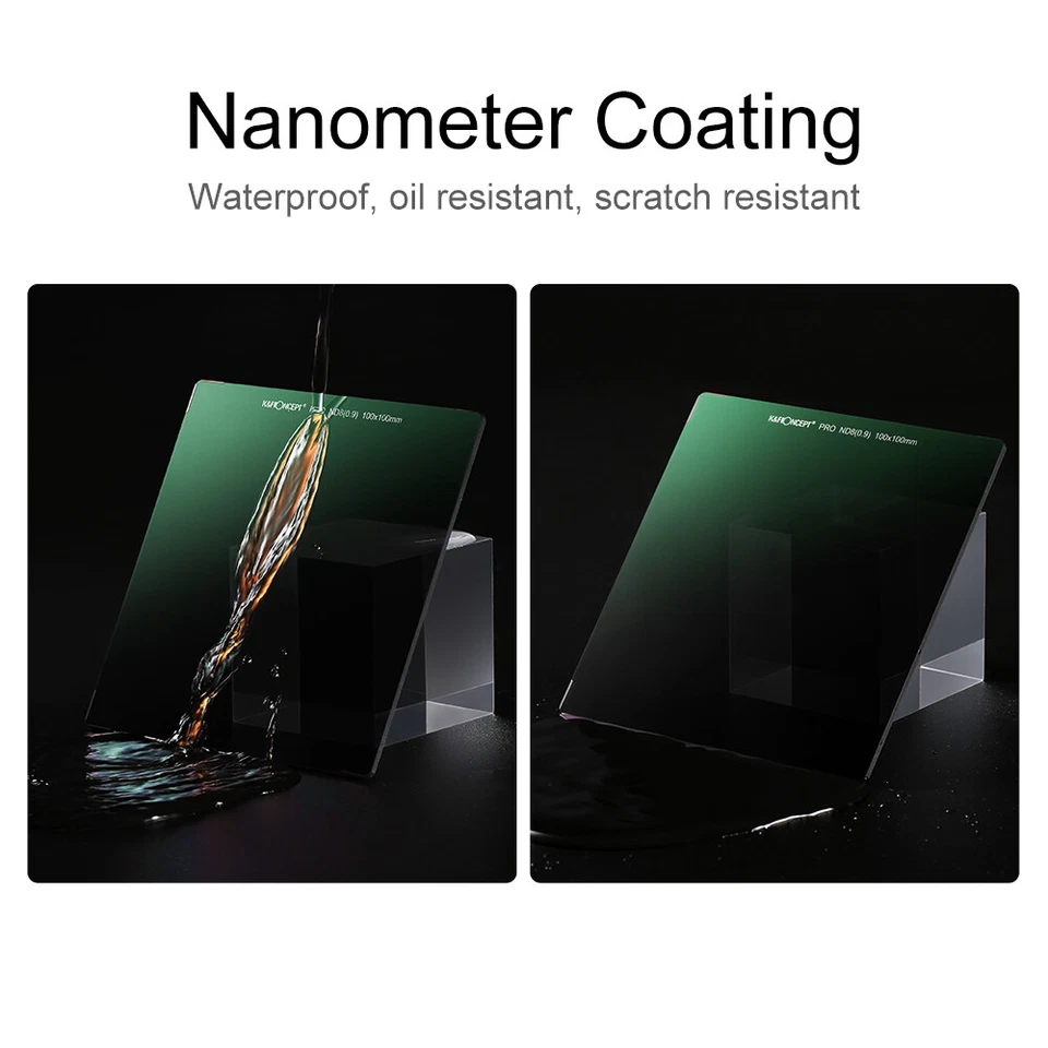 K&F Concept® Square 100x100 ND8 Neutral Density Filter Multi Coated .1145 - Image 3 of 4