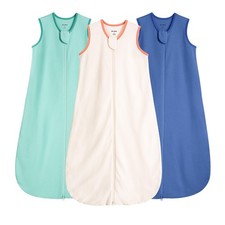 Baby Sleep Sack 12-18 Months 100 Cotton 0.5 Tog Baby Wearable Blanket for To...