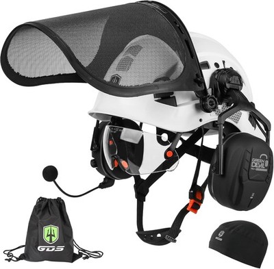 Arborist Chainsaw Helmet with Bluetooth