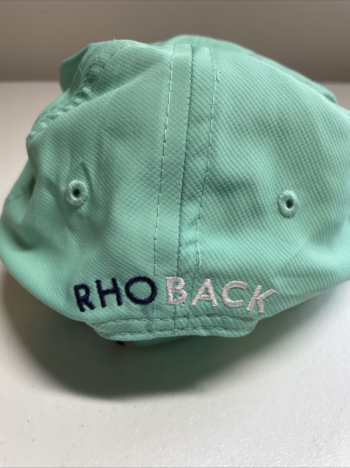 Rhoback Poly Performance Adjustable Hat Mint Gree… - image 5