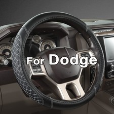 Customized Auto Car Steering Wheel Cover for Dodge 1989-2011 RAM 1500 2500 35...