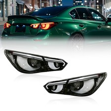 Top Exclusive Design Smoke Shell LED Tail Lights for 2014-2017 Infiniti Q50 V37