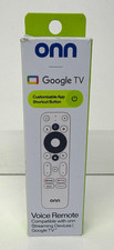 onn Voice Remote Compatible with onn Streaming Devices and Google TV, Netflix