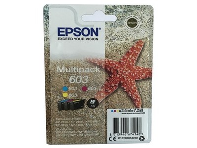 Original Epson Druckerpatronen T603 CL Multipack für Expression Home XP-3105