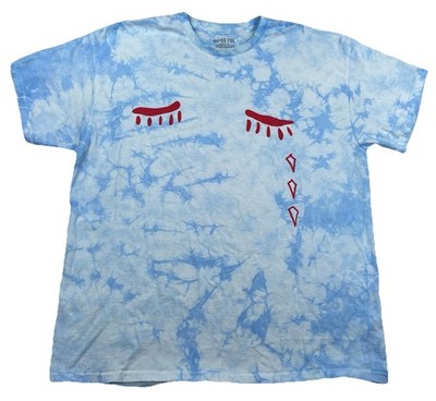 Arcade Fire Band Tour T-Shirt Adult XL Don t Think About Pink Elephant Tie Dye