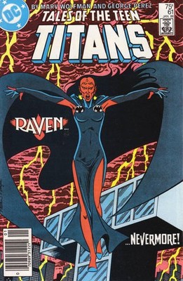 Tales of the Teen Titans #61 (Newsstand) FN; DC | Reprints #2 George Perez - w/B