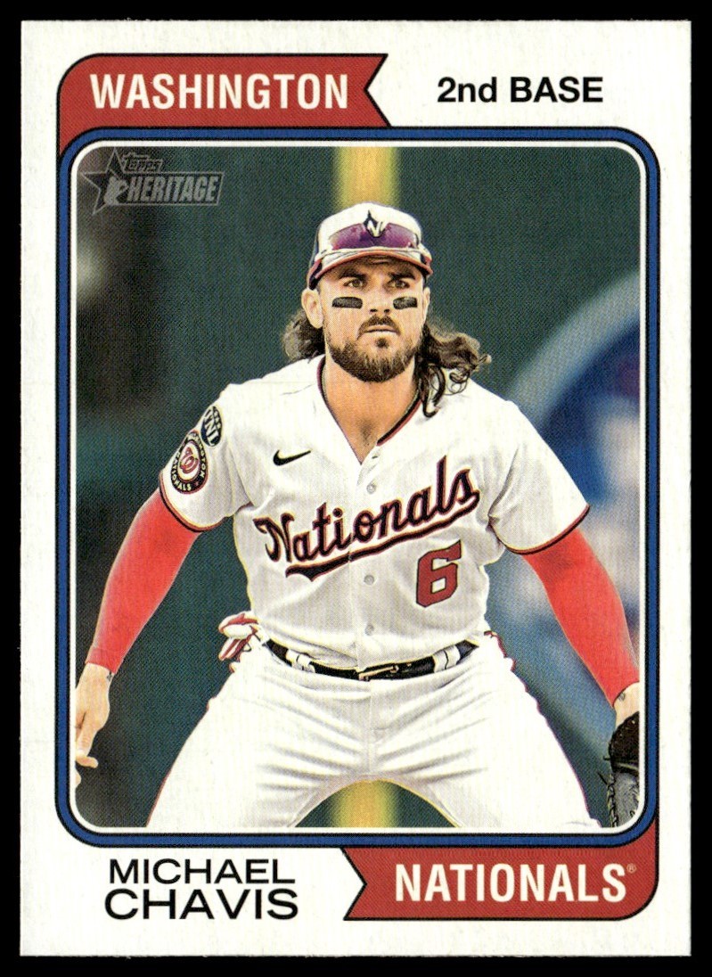 2023 Topps Heritage Michael Chavis #604