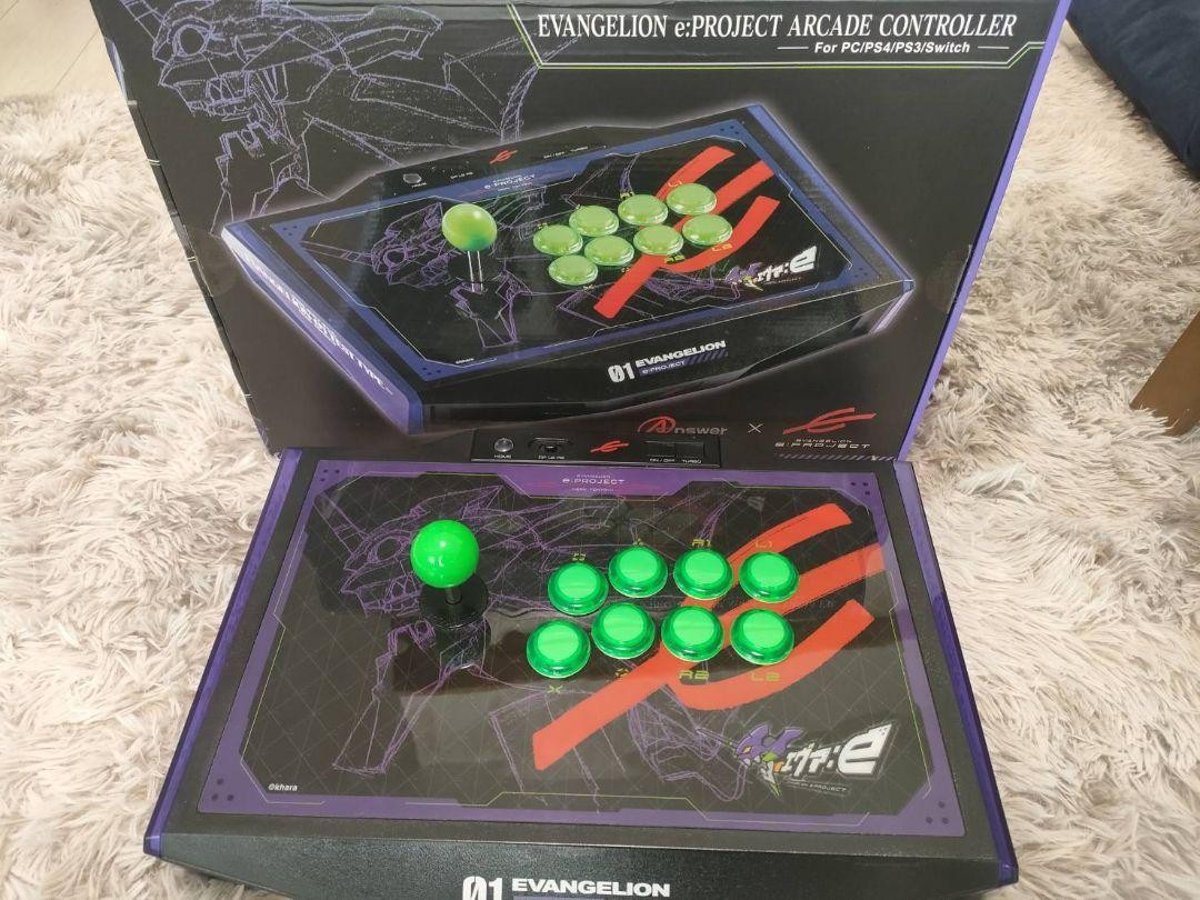 Nintendo Switch EVANGELION e:PROJECT ARCADE CONTROLLER EVANGELION e:PROJECT ARCADE CONTROLLER