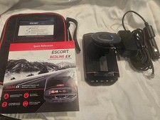 ESCORT REDLINE EX RADAR DETECTOR M1 CAMERA BUNDLE IN PRISTINE CONDITION