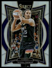 2025 Panini Select WNBA #57 Alyssa Thomas Silver Prizms (i22408)