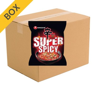 Nongshim Instantnudeln Shin Rot Super Spicy 20x120g Karton