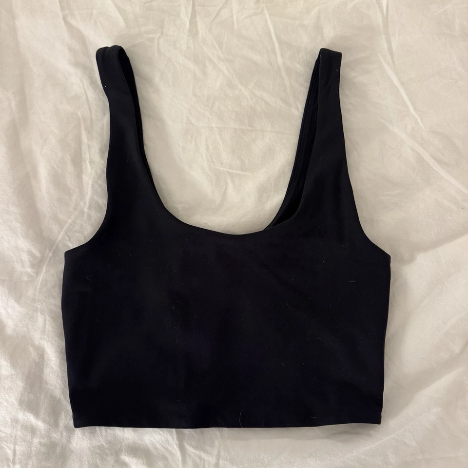 Camiseta sin mangas Aritzia Babaton negra contorno - TALLA XS Foto 2 de 4