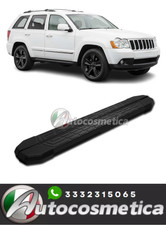 Kit pedane laterali sottoporta nere minigonne per Jeep Grand Cherokee 2006-2011