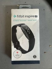 Fitbit Inspire HR Fitness Tracker  Heart Rate Monitor Black S/P L/G ULN