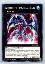 Number 71: Rebarian Shark Common Legendary Duelists: Duels From the Deep LED9-EN