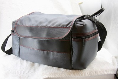 Deluxe Digital Camera, Camcorder  and Gadget Shoulder Bag Quick Zipper Access