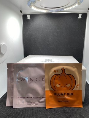 Wander Beauty Baggage Claim Gold Eye Masks 2 Pairs & TONYMOLY Plump-Kin Retinol