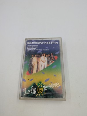 Earth Wind & Fire Let's Groove Cassette 1990 CBS Shining Star