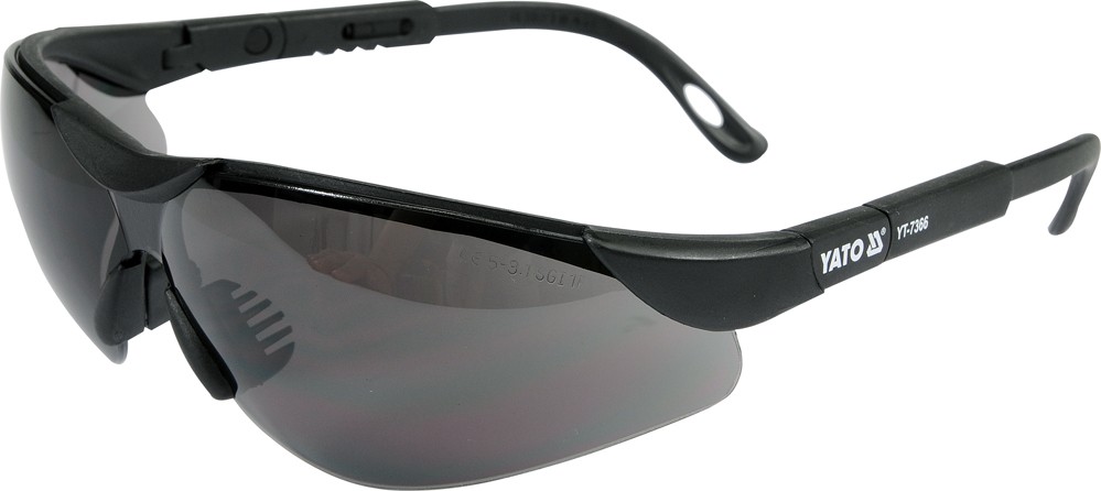 Yato Schwarz Schutzbrille + Gesichtsschutz, Yt-7366 - Bild 3