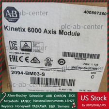 Allen Bradley  2094-BM03-S servo drive kinetix 6000 axis module  US Free Tax