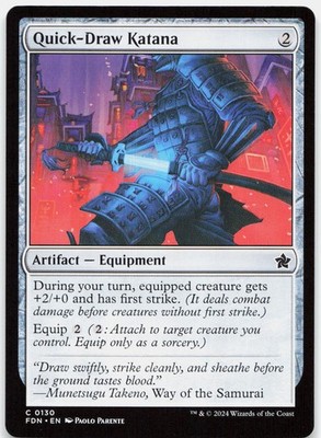 Quick-Draw Katana Foundations 130 NM