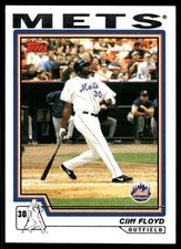 Cliff Floyd 2004 Topps Opening Day #33 Mets MLB READ FREE SHIPPING AutographDen
