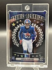 2025 Panini - Donruss Optic Rookie Recruits Abdul Carter #7 Black Pandora /149