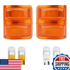 Bestview LED Side Mirror Lights for 08-16 Ford F-250 F-350 Super Duty Amber/Whit