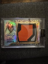 2022 Topps Dynasty Cal Ripken Auto Jumbo Relic 5/5