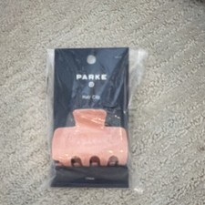 Parke X Target Hair Clip  Coral/Orange NWT