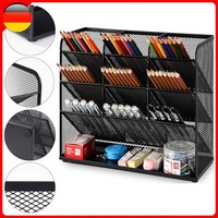 Schreibtisch Organizer Stiftehalter-AblagefäCher Mesh Metall Tischorganizer BüRo