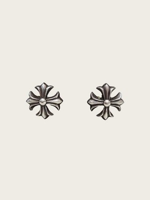 Chrome Hearts Silber CH Plus Ohrringe Paar 157601381 [U]