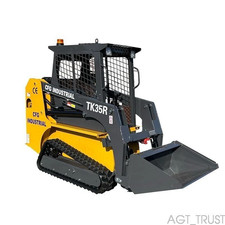 NEW TK35R 1.5ton Mini Skid Steer Track Loader 32.8HP Gasoline RATO 999 Engine