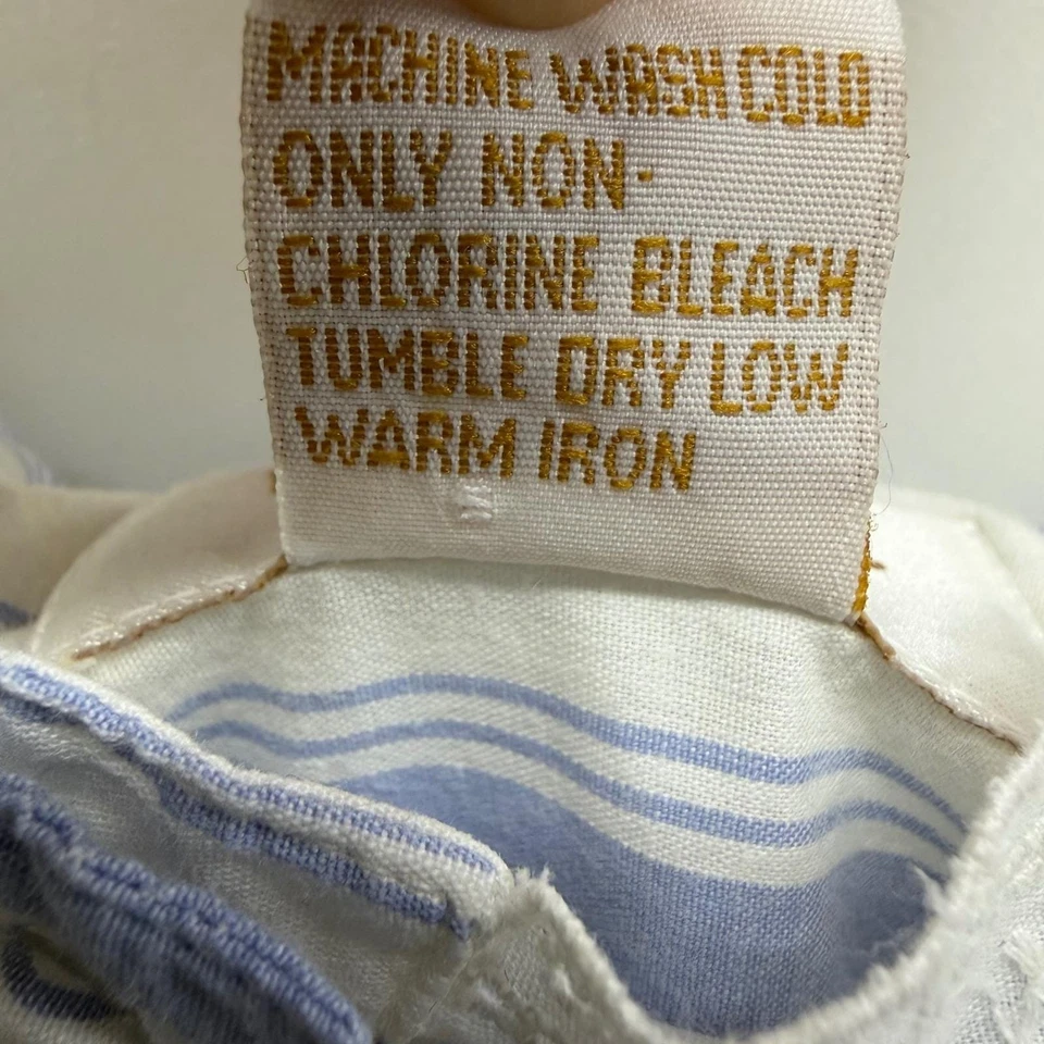 复古 VICTORIAS SECRET 金色标签睡衣棉花边草原 Cottagecore 尺寸 L — 第 4/4 张图片