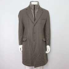 Herno Gray Padded Layered Single Breasted Men's Coat 000164U 152898929