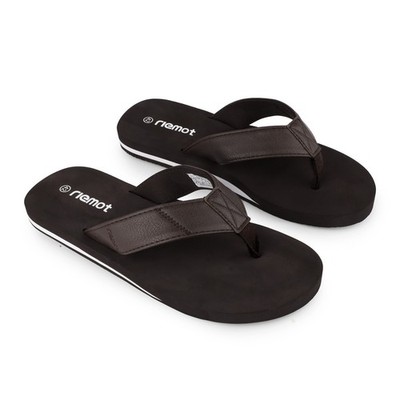 riemot Herren Sommer Zehentrenner Bequeme Badelatschen Flip Flop Badeschuhe