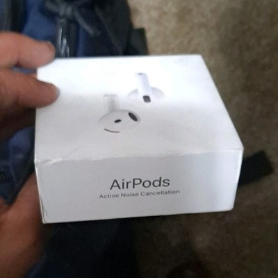 Apple AirPods Wireless Bluetooth Earbuds Active Noise Cancellation - White