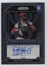 2022 Panini Prizm Rookie Auto Payton Henry #RA-PH Auto 3i2