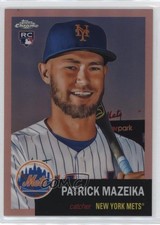 2022 Chrome Platinum Anniversary Rose Gold Refractor 60/75 Patrick Mazeika 15kw