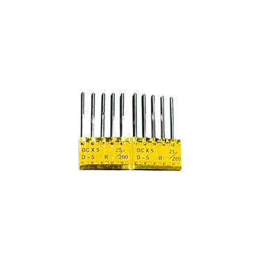 10x Taiwan TNC Needles D5 (BCx5) (D5F) (FD-5) (SY7320) Fischbein x10/packs