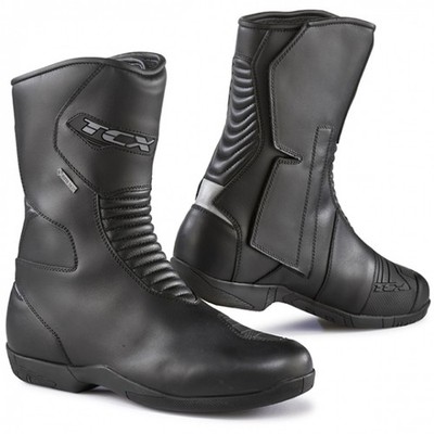 TCX X-Five.4 Goretex Stiefel Schwarz Touring Urban Wasserdicht Motorradstiefel EU...