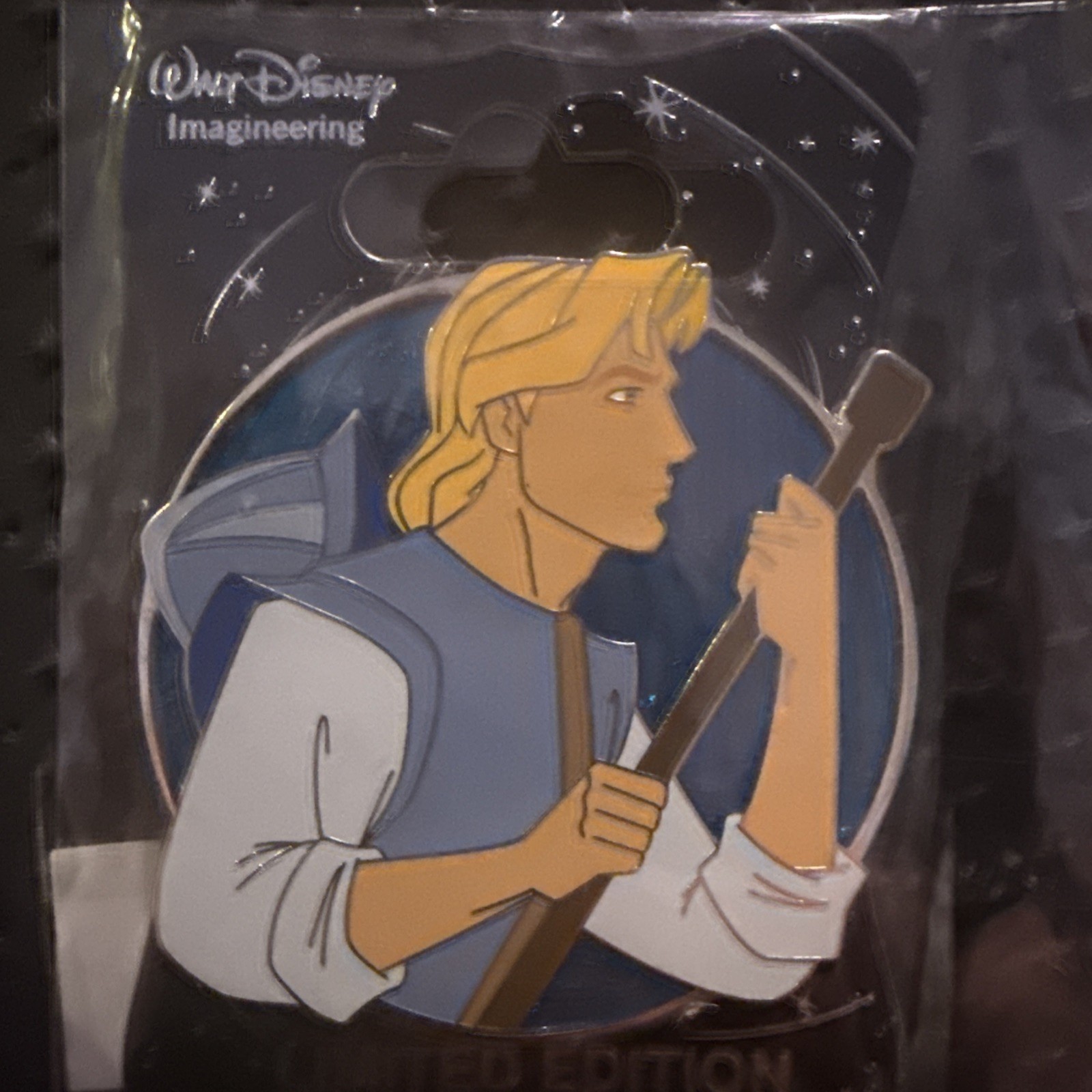 WDI le 250 Jhon Smith Profile Pin Disney Imagineering