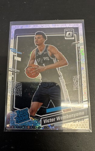 Victor Wembanyama  [Holo Fast Break] #4 2023 Donruss Optic The Rookies card