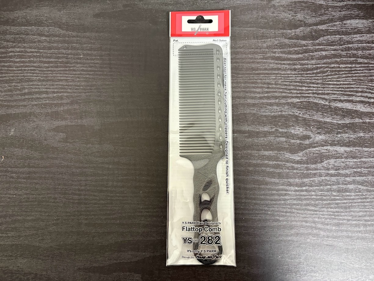 Y.S.PARK Professional Fine Tool Hair Comb YS-282 Carbon Black Hair Brush