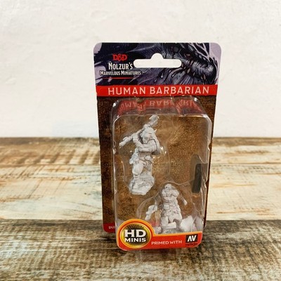 [NEW] WizKids D&D Nolzur's Marvelous Miniatures Male Human Barbarian