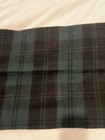 LORO PIANA Fringed Brushed 100% Cashmere Scarf Green Plaid — photo 2