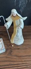 Nativity HAWTHORNE VILLAGE Silver Blessings Joseph Mary Baby Jesus Nativity 2 — photo 3