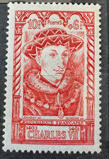1946 - YT 770 - Charles VII - NEUF Charniere