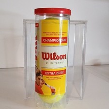"Wilson" Championship Extra Duty Tennis Balls Canister WRT100101  C4 