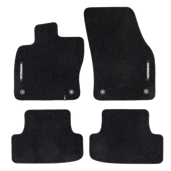 Frogum FußMattensatz Autoteppich Textil FüR Audi Q2 GAB 35 Tfsi 30 GA 1.4 1.0-image